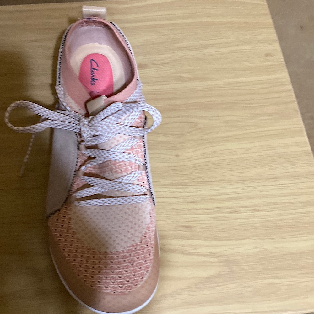 Clark’s Tri Amelia Pink Combi Rose Compose tennis shoes